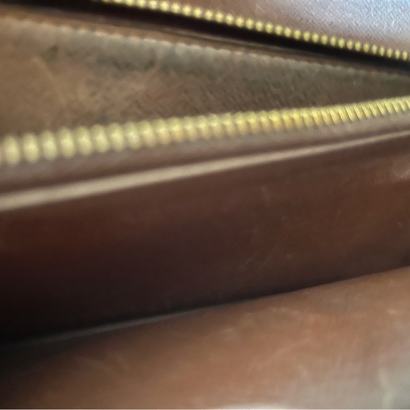 Louis Vuitton Dark Brown Monogram Clutch - Picture 3 of 13